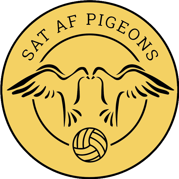 Sat Af Pigeons - logo